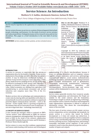 international journal of trend in scientific