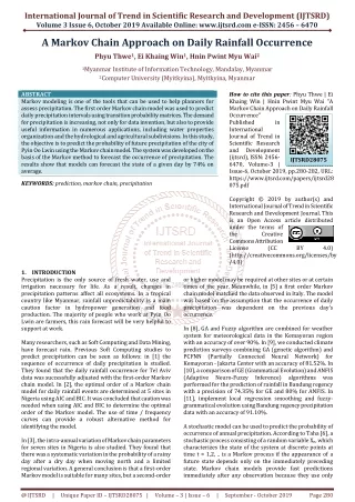 international journal of trend in scientific