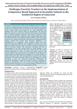 international journal of trend in scientific