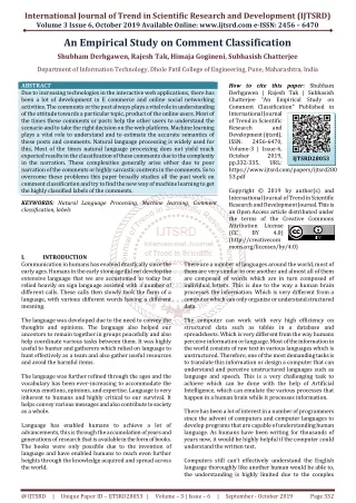 international journal of trend in scientific