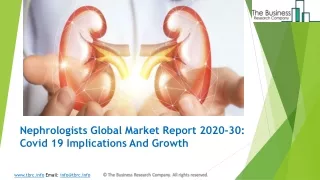 Global Nephrologists Market Overview And Top Key Players by 2030