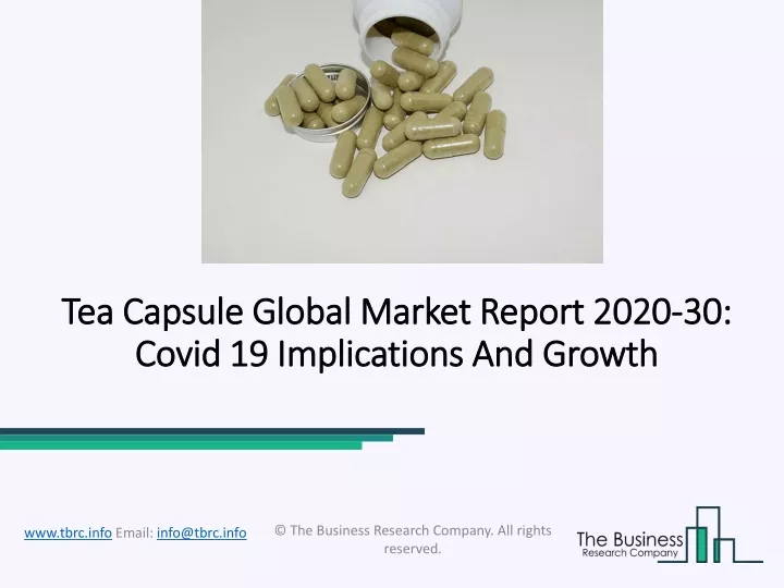 tea tea capsule capsule global market report 2020