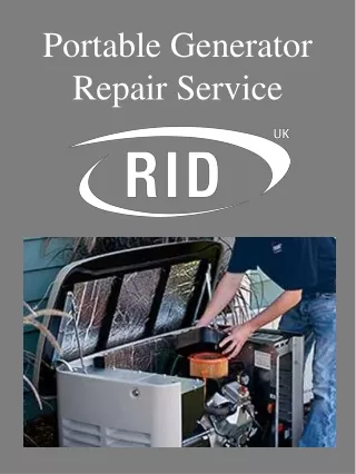 Portable Generator Repair Service