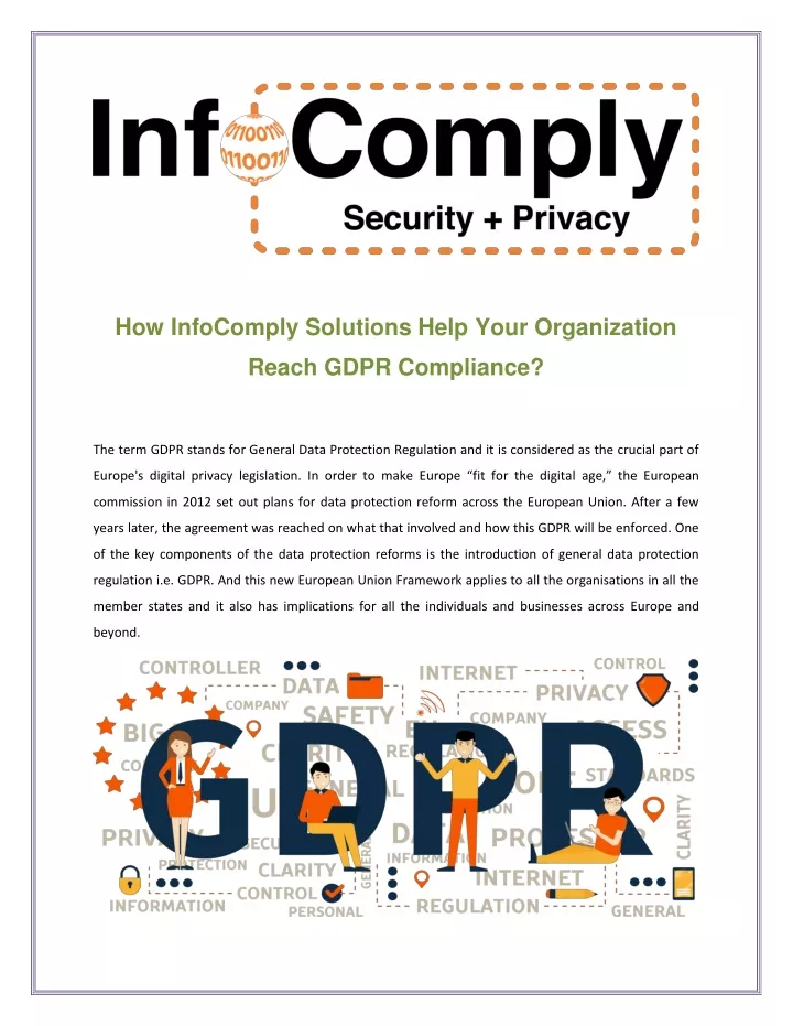 how infocomply solutions help your organization