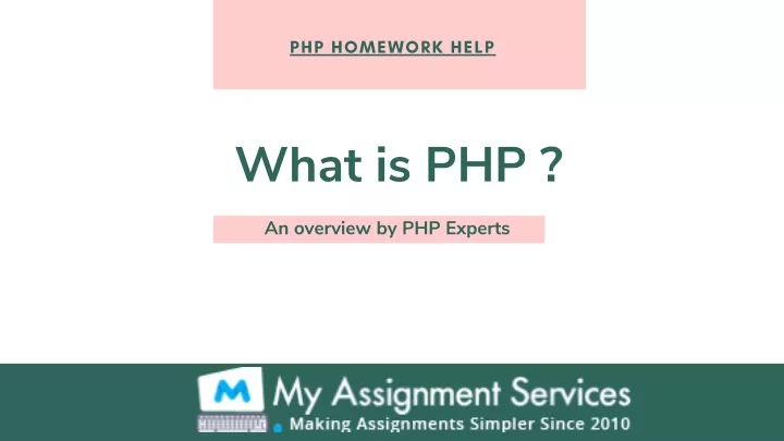 php homework help