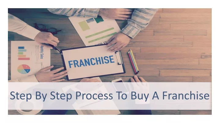 step by step process to buy a franchise