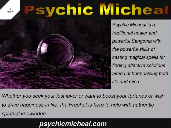 psychic micheal is a