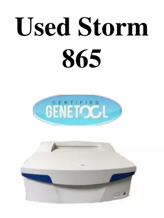 Used Storm 865