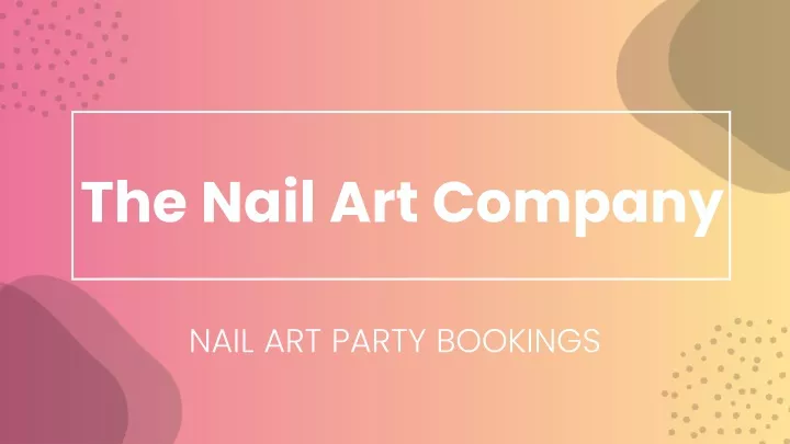 the nail art company