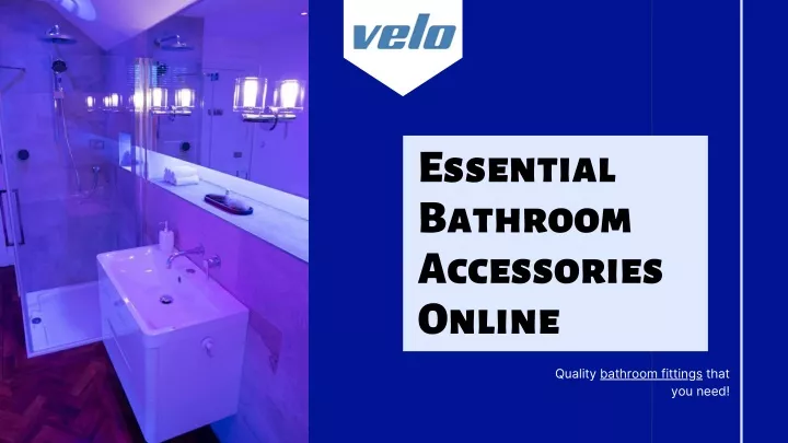 essential bathroom accessories online