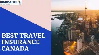 best travel insurance canada
