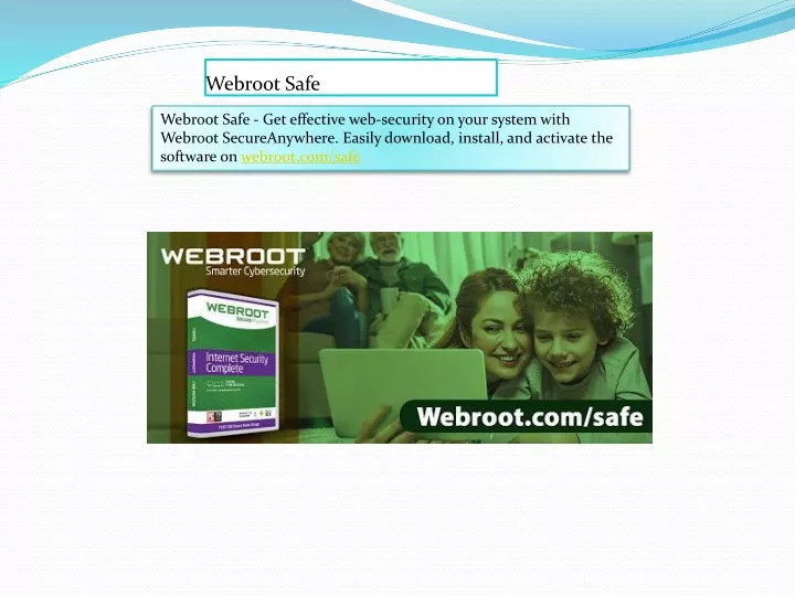 webroot safe