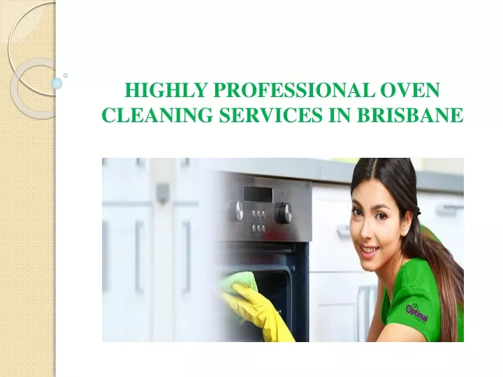 highly professional oven cleaning services