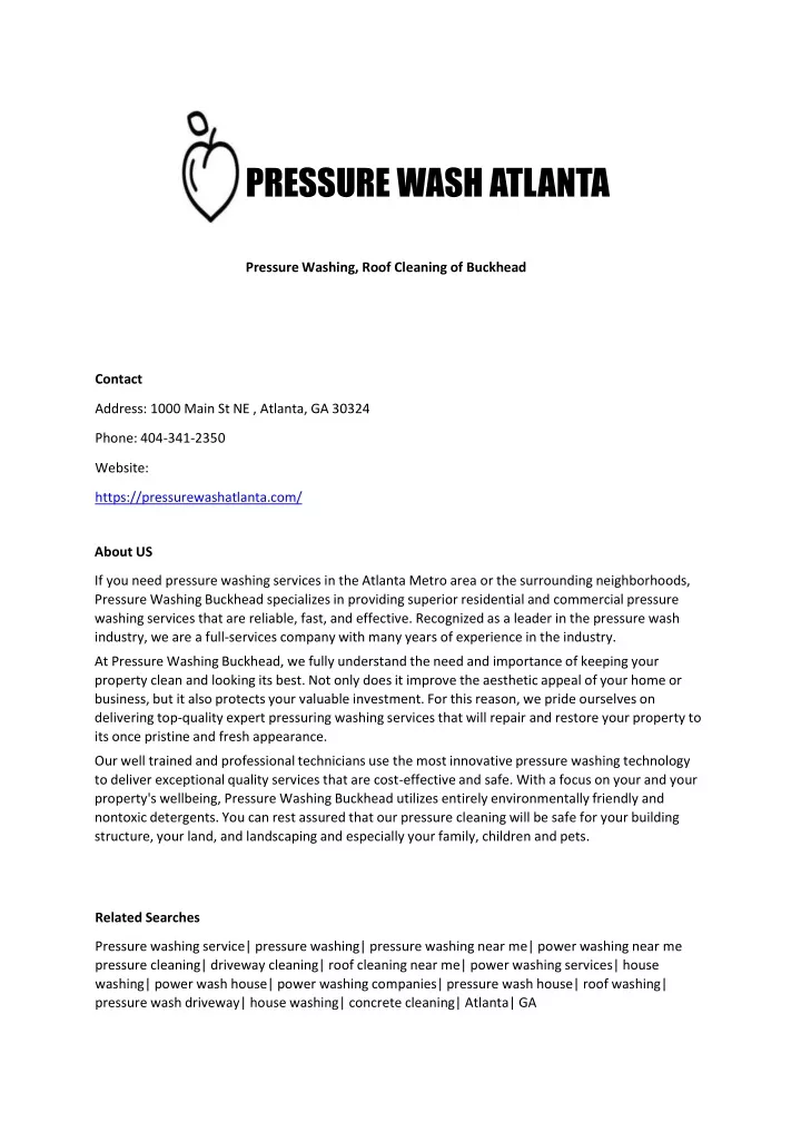 pressure wash atlanta pressure washing roof