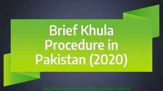 Get Consultant For Khula Pakistani Law : Easy Khula process in Pakistan