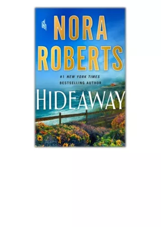 [Free Book] Hideaway By Nora Roberts Free Download