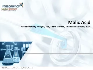 malic acid global industry analysis size share growth trends and forecast 2024