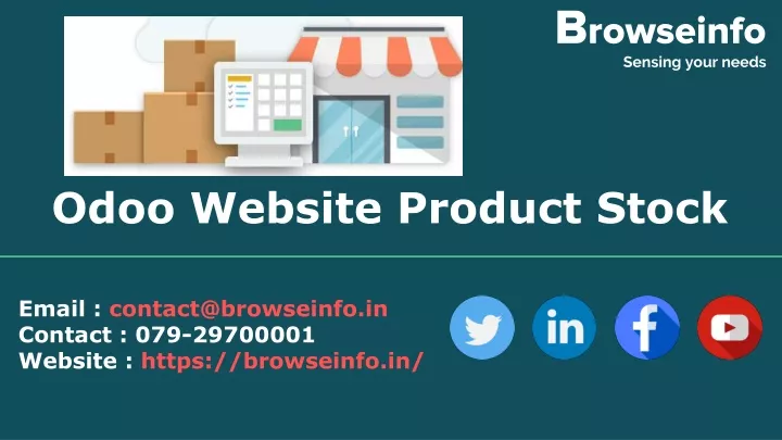 odoo website product stock