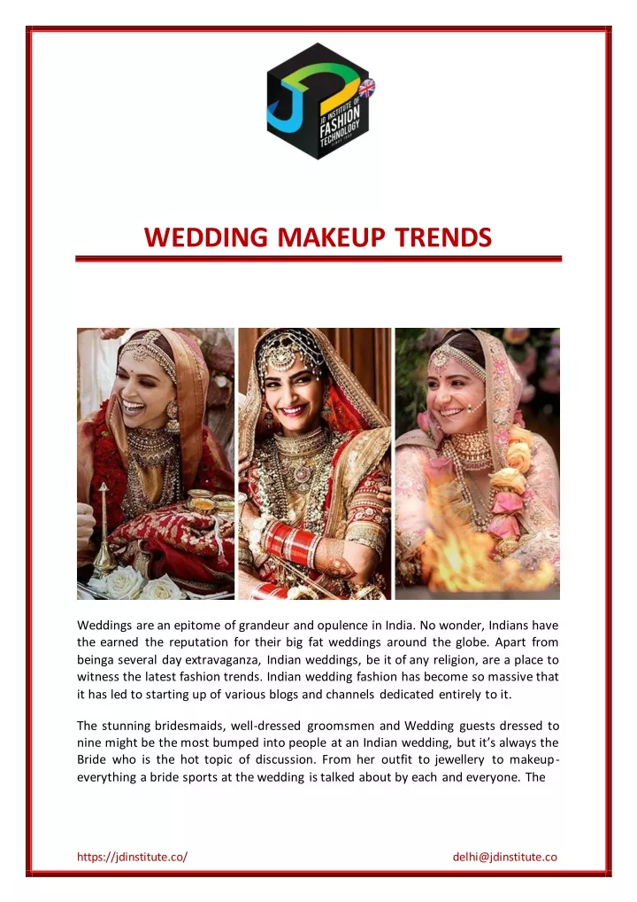 wedding makeup trends
