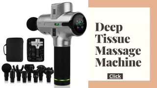 Deep Tissue Massage Machine