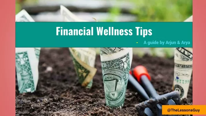 financial wellness tips