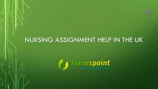 Nursing Assignment Help in the UK