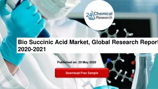 Bio Succinic Acid Market, Global Research Reports 2020-2021