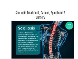 Scoliosis Treatment, Causes, Symptoms & Surgery