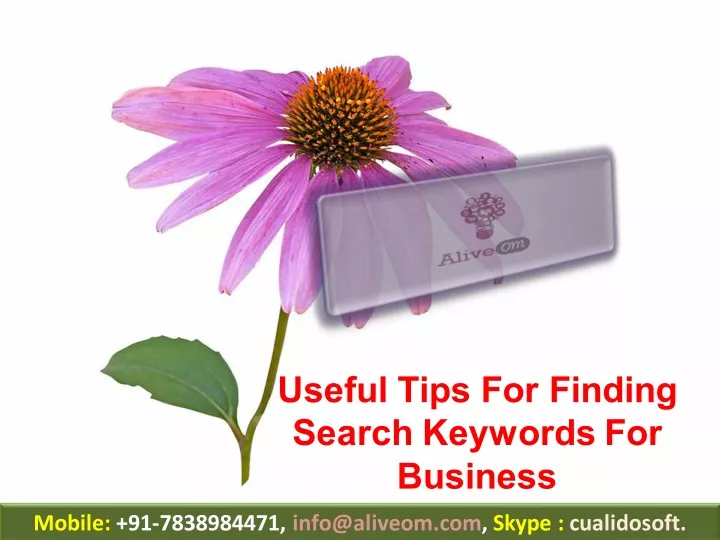 useful tips for finding search keywords