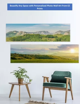 beautify any space with personalized photo wall