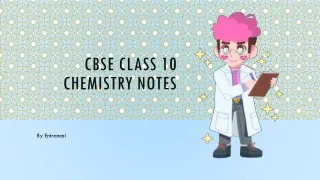 Class 10 Chemistry