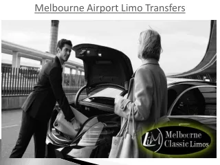 Melbourne Airport Limo Transfers