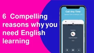 6 compelling reasons why you need english learning