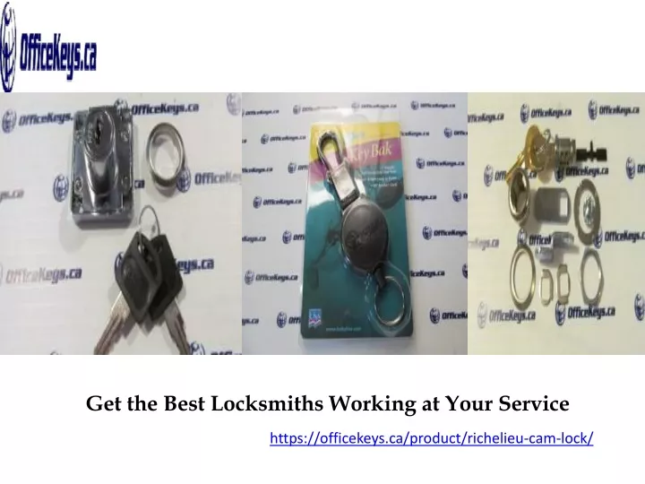 get the best locksmiths working at your service