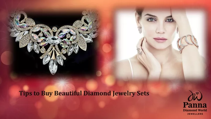 tips to buy beautiful diamond jewelry sets