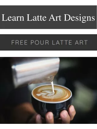 learn latte art designs