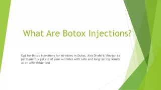 what are botox injections
