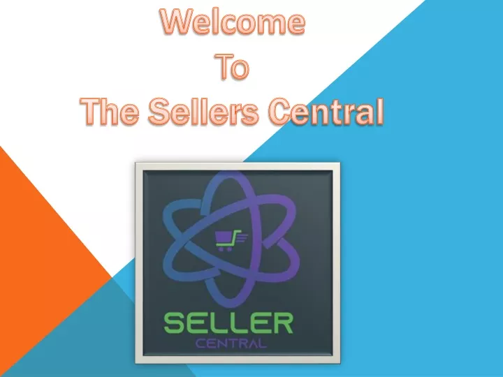 welcome to the sellers central