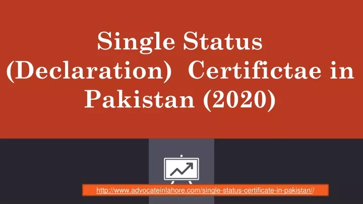 single status declaration certifictae in pakistan 2020
