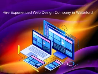 hire experienced web design company in waterford