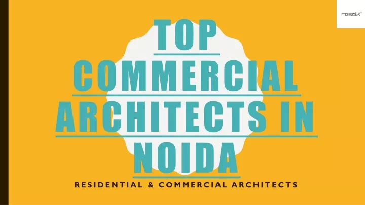 top commercial architects in noida