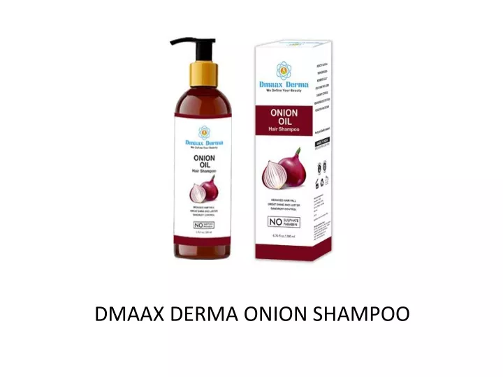 dmaax derma onion shampoo