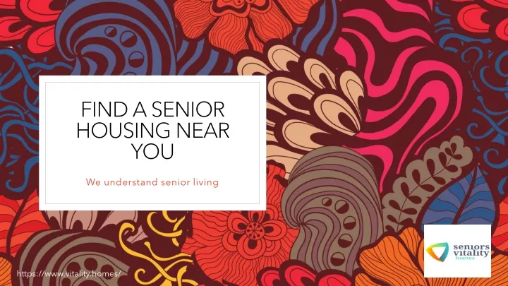 find a senior housing near you