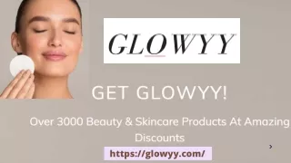 Buy Online Hand Sanitizer and Skincare Product from Glowyy