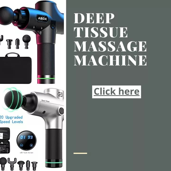 deep tissue massage machine