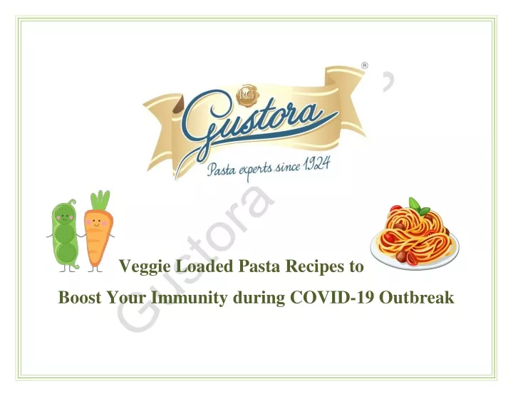 veggie loaded pasta recipes to