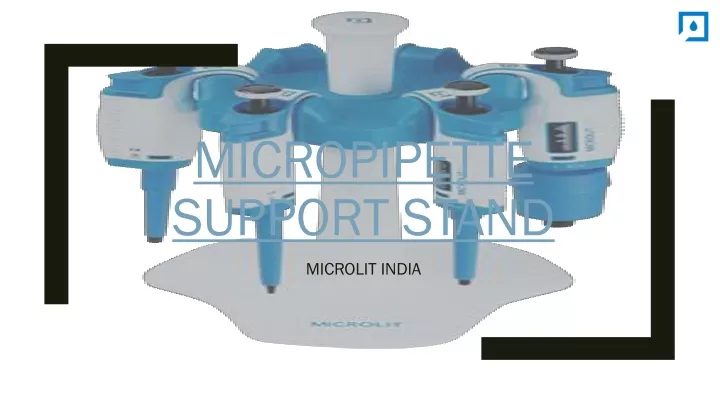 micropipette support stand