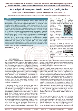 international journal of trend in scientific