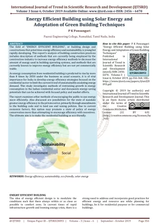 international journal of trend in scientific
