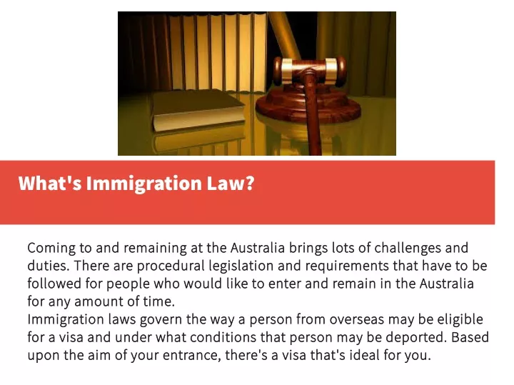 what s immigration law